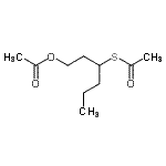 CAS 登录号：136954-25-1， 3-(乙酰基硫基)己基乙酸酯