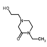 CAS 登录号：137066-45-6， 1-乙基-4-(2-羟基乙基)-2-哌嗪酮