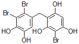 CAS 登录号：137182-39-9， 2-溴-4-[(2,3-二溴-4,5-二羟基苯基)甲基]苯-1,3,5-三醇