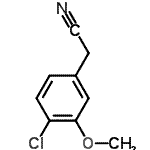 CAS 登录号：13726-21-1， (4-氯-3-甲氧基苯基)乙腈