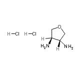 CAS#: 137279-45-9, (3R,4R)-Tetrahydro-3,4-Furandiamine Dihydrochloride