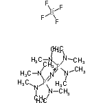 CAS 登录号：137334-98-6， 1,1,1,3,3,3-Hexakis(dimethylamino)diphosphazenium tetrafluoroborate