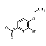 CAS 登录号：137347-01-4， 2-溴-3-乙氧基-6-硝基吡啶