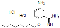 CAS#: 13736-88-4, 5-Amino-2-(octyloxy)benzamidine dihydrochloride