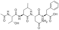 CAS 登录号：137372-00-0， (2S)-2-[[(2S)-2-[[(2S)-2-[[(2S,3R)-2-乙酰氨基-3-羟基丁酰基]氨基]-4-甲基戊酰基]氨基]-4-氨基-4-氧代丁酰基]氨基]-3-苯丙酸