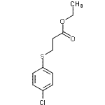 CAS#: 137446-81-2, Ethyl 3-[(4-Chlorophenyl)Sulfanyl]Propanoate
