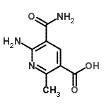 CAS#: 137522-54-4, 6-Amino-5-Carbamoyl-2-Methylnicotinic Acid