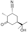 CAS#: 137588-59-1, (1R,2R,5R)-5-(1-Hydroxy-1-Methylethyl)-2-Methyl-3-Oxo-Cyclohexanecarbonitrile