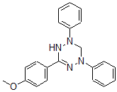 CAS 登录号：13761-37-0， 6-(4-Methoxyphenyl)-2,4-diphenylverdazyl