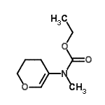 CAS 登录号：137732-02-6， 乙基3,4-二氢-2H-吡喃-5-基(甲基)氨基甲酸酯