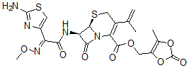 CAS#: 137778-06-4, (5-Methyl-2-Oxo-1,3-Dioxol-4-Yl)Methyl (6R,7R)-7-[[(2E)-2-(2-Amino-1,3-Thiazol-4-Yl)-2-Methoxyiminoacetyl]Amino]-8-Oxo-3-Prop-1-En-2-Yl-5-Thia-1-Azabicyclo[4.2.0]Oct-2-Ene-2-Carboxylate