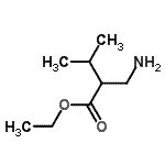 CAS#: 137864-75-6, Ethyl 2-(Aminomethyl)-3-Methylbutanoate