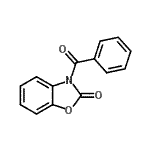 CAS 登录号：13787-59-2， 3-苯甲酰基-1,3-苯并恶唑-2(3H)-酮