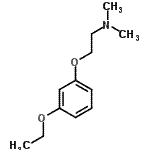 CAS#: 137889-71-5, 2-(3-Ethoxyphenoxy)-N,N-Dimethylethanamine
