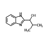 CAS 登录号：13794-25-7， 1-(1H-苯并咪唑-2-基)-2-甲基-1-丙醇