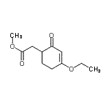 CAS 登录号：137956-86-6， 甲基(4-乙氧基-2-氧代-3-环己烯-1-基)乙酸酯