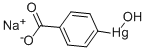 CAS 登录号：138-85-2， (4-羧基苯基)汞钠水合物