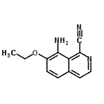 CAS#: 138223-19-5, 8-Amino-7-Ethoxy-1-Isoquinolinecarbonitrile