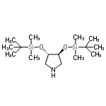 CAS#: 138228-47-4, (3S,4S)-3,4-Bis{[Dimethyl(2-Methyl-2-Propanyl)Silyl]Oxy}Pyrrolidine