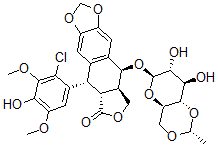 CAS 登录号：138261-30-0， 2'-氯依托泊苷