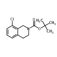 CAS#: 138350-93-3, 2-Methyl-2-Propanyl 8-Chloro-3,4-Dihydro-2(1H)-Isoquinolinecarboxylate