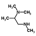 CAS 登录号：138356-99-7， N<sup>1</sup>,N<sup>2</sup>,N<sup>2</sup>-三甲基-1,2-丙烷二胺