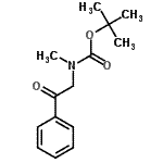 CAS#: 138371-45-6, 2-Methyl-2-Propanyl Methyl(2-Oxo-2-Phenylethyl)Carbamate