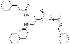 CAS#: 138405-01-3, 1,3-Bis(3-Cyclohexylpropanoylamino)Propan-2-Yl 2-(Phenylmethoxycarbonylamino)Acetate
