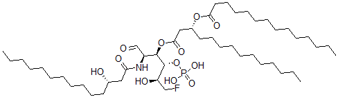 CAS 登录号：138527-42-1， [(3R)-1-[(2R,3R,4R,5S)-6-氟-5-羟基-2-[[(3S)-3-羟基十四烷酰基]氨基]-1-氧代-4-膦酰氧基己烷-3-基]氧基-1-氧代十四烷-3-基]十四烷酸酯