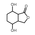 CAS 登录号：138540-99-5， 4,7-二羟基己a氢-2-苯并呋喃-1(3H)-酮