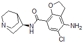 CAS 登录号：138559-57-6， 4-氨基-N-[(8R)-1-氮杂双环[2.2.2]辛烷-8-基]-5-氯-2,3-二氢-1-苯并呋喃-7-甲酰胺