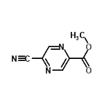 CAS 登录号：138560-54-0， 甲基5-氰基-2-吡嗪羧酸酯