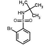 CAS#: 138733-50-3, 2-Bromo-N-(2-Methyl-2-Propanyl)Benzenesulfonamide