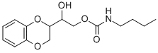 CAS#: 13887-58-6, 1-(1,4-Benzodioxan-2-Yl)-1,2-Ethanediol 2-Butylcarbamate