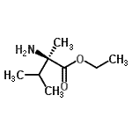 CAS 登录号：13893-48-6， 乙基3-甲基-D-异缬氨酸酯