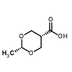 CAS 登录号：138943-96-1， 顺式-2-甲基-1,3-二恶烷-5-羧酸