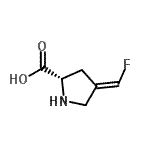 CAS 登录号：138958-01-7， (4E)-4-(氟亚甲基)-L-脯氨酸