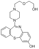 CAS 登录号：139079-39-3， 11-[4-[2-(2-羟基乙氧基)乙基]-1-哌嗪基]-二苯并[b,f][1,4]硫氮杂卓-7-醇