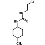 CAS 登录号：13908-15-1， 1-(2-氯乙基)-3-(4-甲基环己基)脲