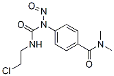 CAS 登录号：13909-28-9， 1-(2-氯乙基)-3-[P-(二甲基氨基甲酰)苯基]-3-亚硝基脲