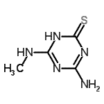 CAS#: 139117-36-5, 4-Amino-6-(Methylamino)-1,3,5-Triazine-2(1H)-Thione