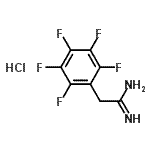 CAS 登录号：139161-78-7， 2-(五氟苯基)乙脒盐酸盐(1:1)