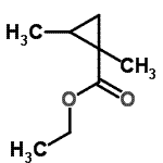 CAS 登录号：139229-61-1， 乙基1,2-二甲基环丙烷羧酸酯