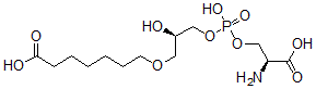 CAS#: 139239-73-9, 7-[(2R)-3-[[(2S)-2-Amino-3-Hydroxy-3-Oxopropoxy]-Hydroxyphosphoryl]Oxy-2-Hydroxypropoxy]Heptanoic Acid