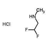 CAS 登录号：139364-36-6， 2,2-二氟-N-甲基-乙胺盐酸盐
