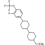 CAS 登录号：139395-96-3， 4-[4-(4-乙基环己基)环己基]-2-氟-1-(三氟甲氧基)苯