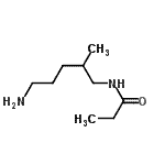 CAS#: 139423-38-4, N-(5-Amino-2-Methylpentyl)Propanamide