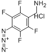 CAS 登录号：139428-47-0， 4-叠氮基-2,3,5,6-四氟-苯甲胺盐酸盐(1:1)