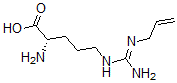 CAS 登录号：139461-37-3， (2S)-2-氨基-5-[(N'-丙-2-烯基甲脒基)氨基]戊酸