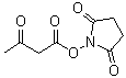 CAS 登录号：139549-71-6， 1-(乙酰乙酰基氧基)-2,5-吡咯烷二酮